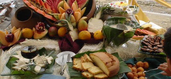 tropisch show eten catering