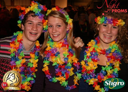 tropisch show ontvangst clienten